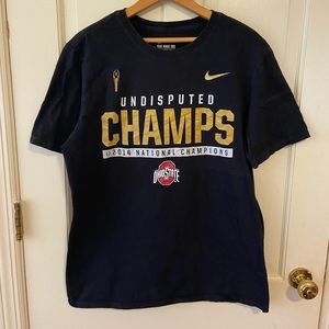 Nike Ohio state 2014 undisputed champs tshirt
